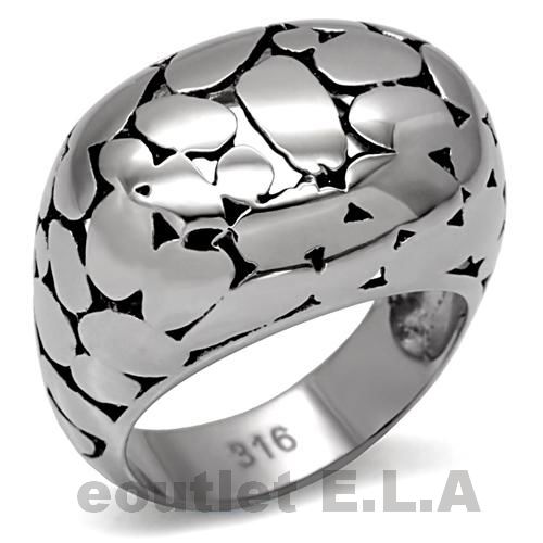 16mm WIDE PATTERNED STAINLESS STEEL BAND-6 sizes